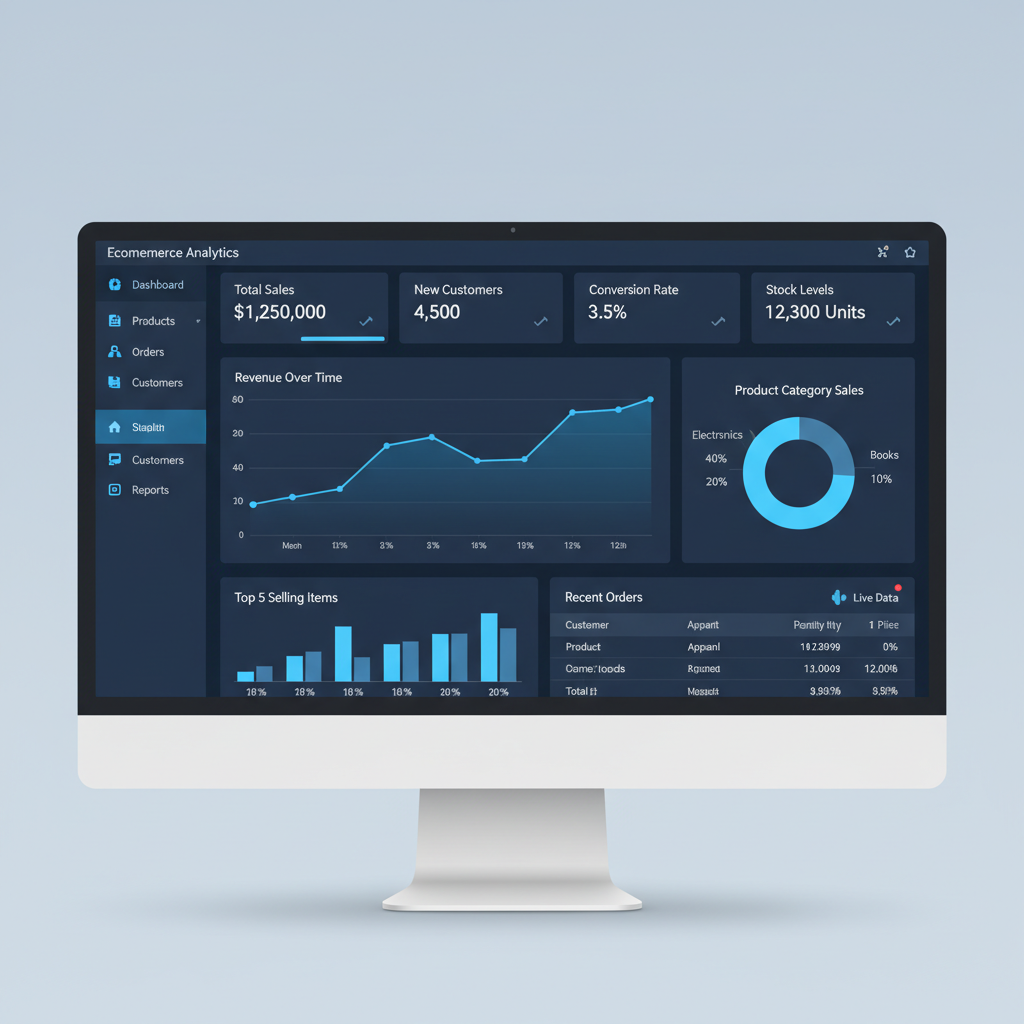 E-Commerce Analytics Dashboard screenshot